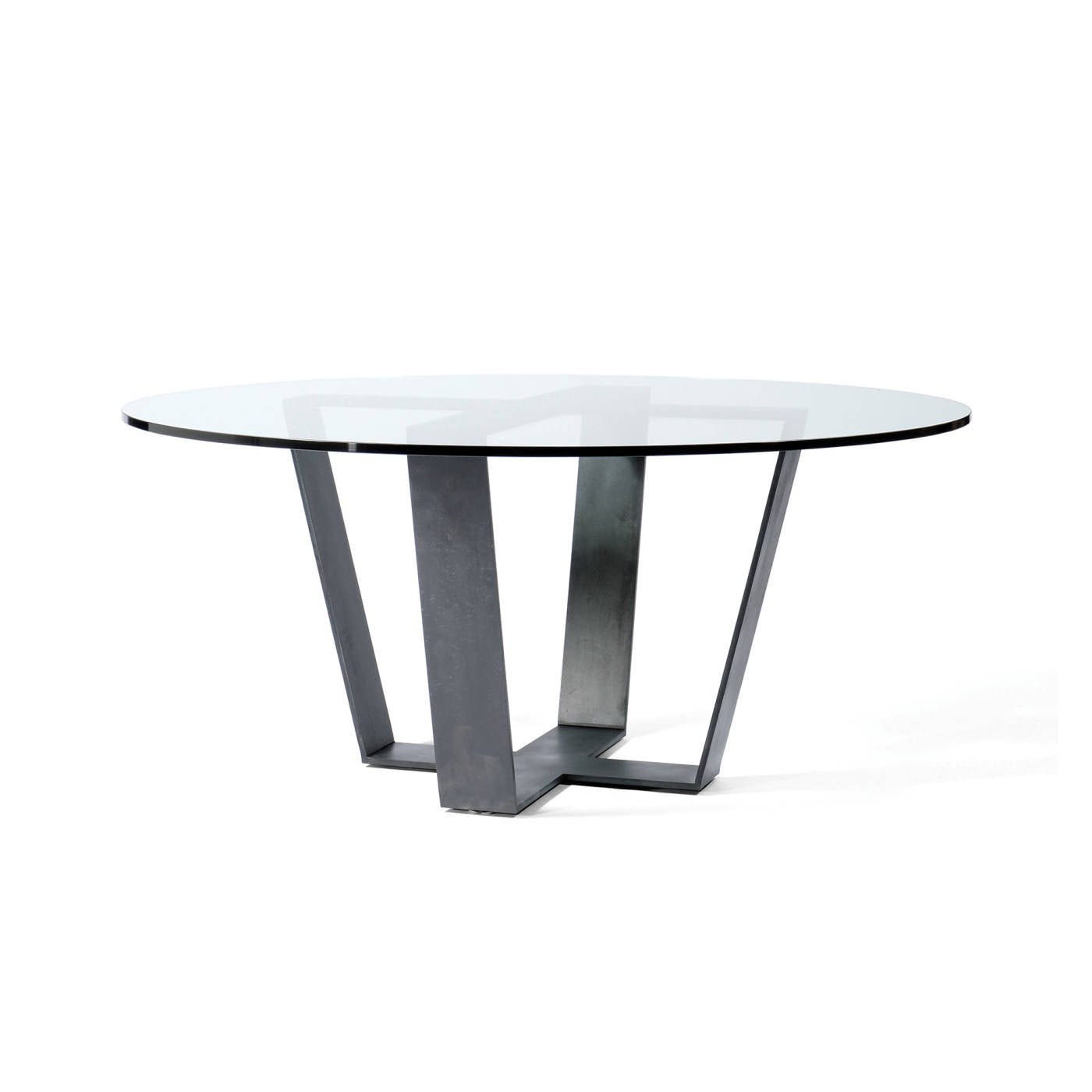 Ribbon Dining Table, Iron