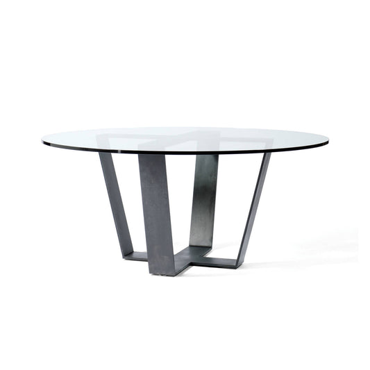 Ribbon Dining Table, Iron
