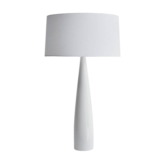 Bullet Lacquer Lamp, Paper White