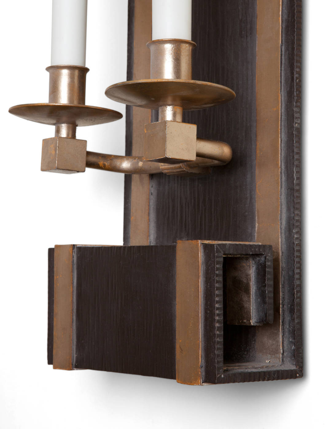 Apollo Sconce With Striked Glass Reflector