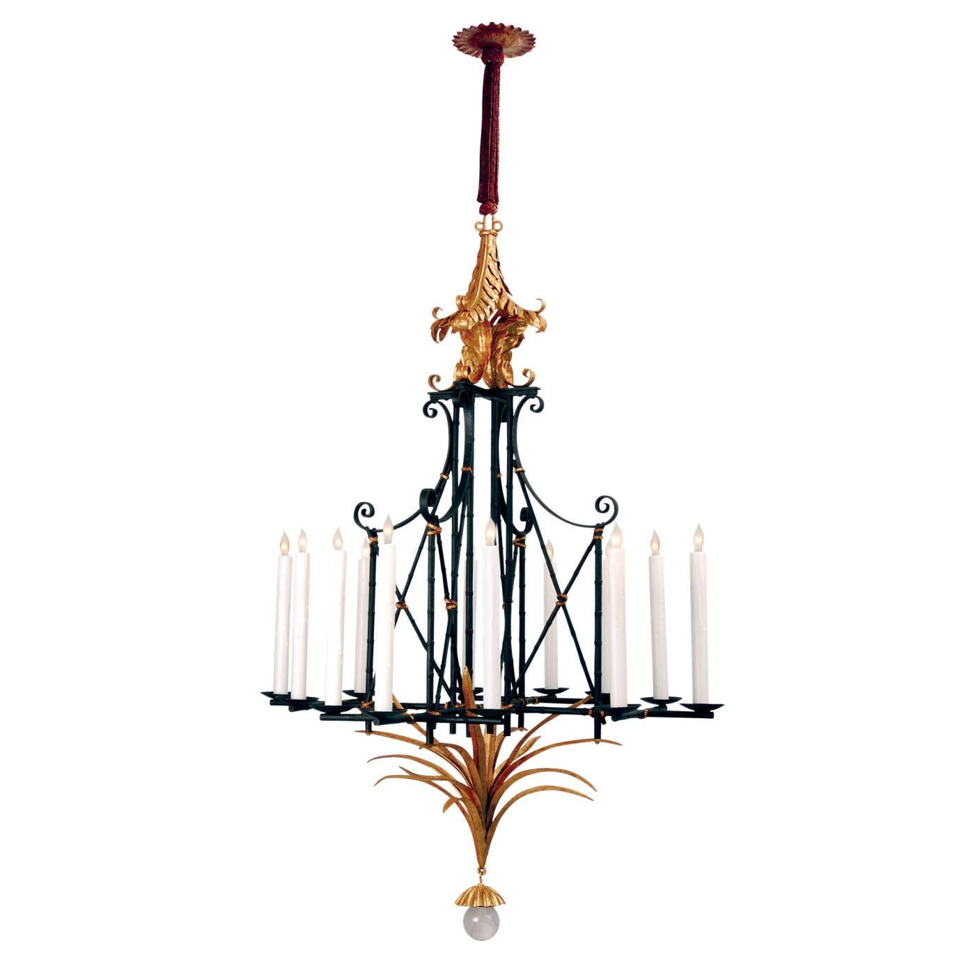 Bamboo Chandelier Large