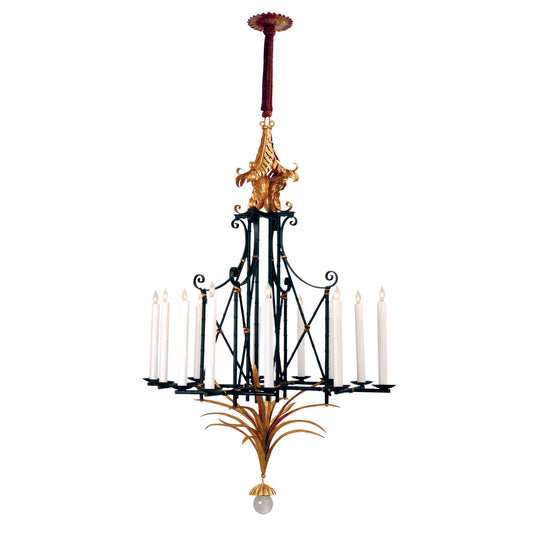 Bamboo Chandelier Large