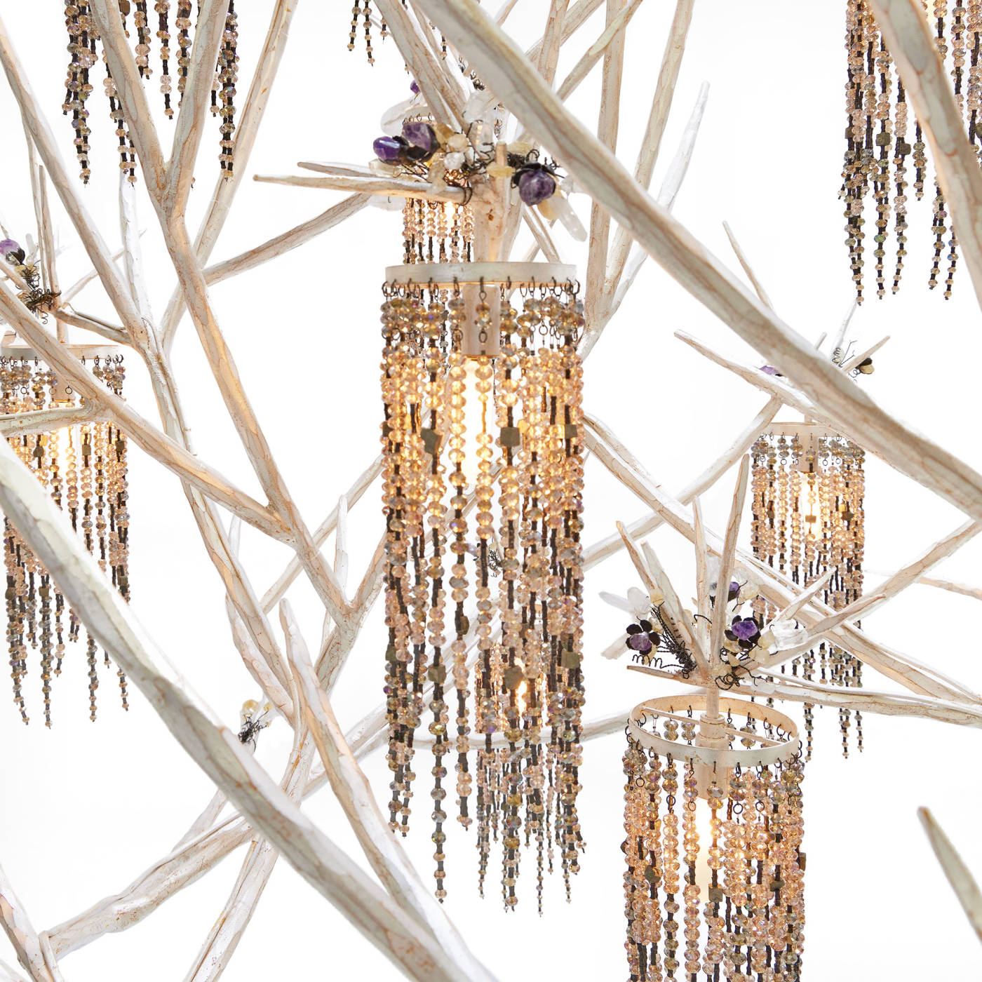 Cannes Beaded Lantern Chandelier