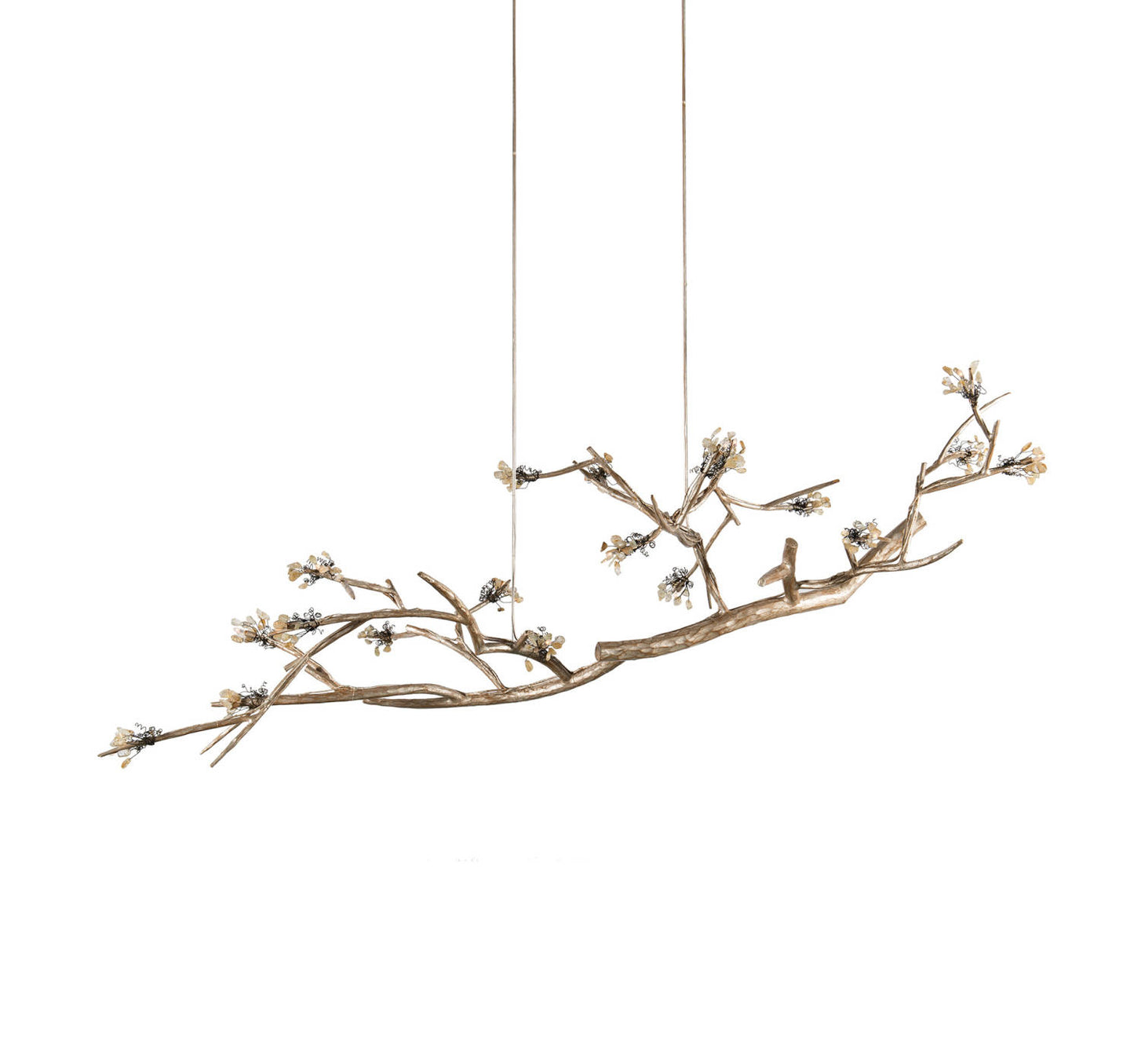 Coral Sea Chandelier Silver Ochre