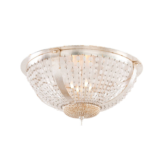 Dragee Pendant Large, Ceiling Mount Silver Ochre