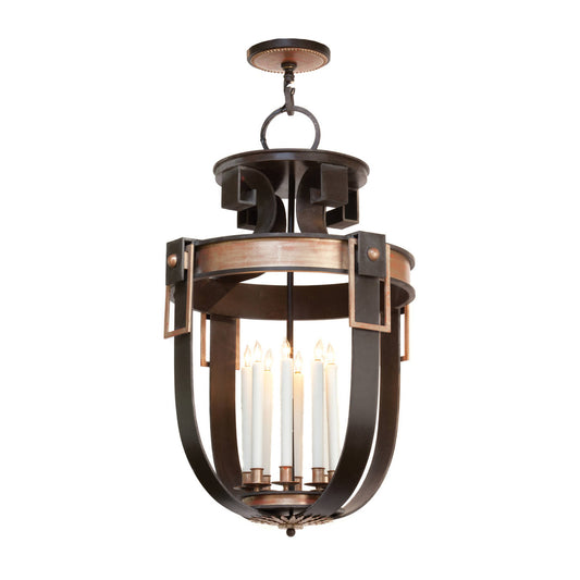 Apollo Lantern Large - Aged Iron
