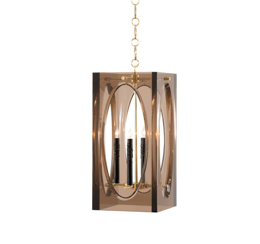 Melrose Oval Lantern, Sable
