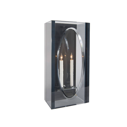 Melrose Oval Sconce, Chinchilla