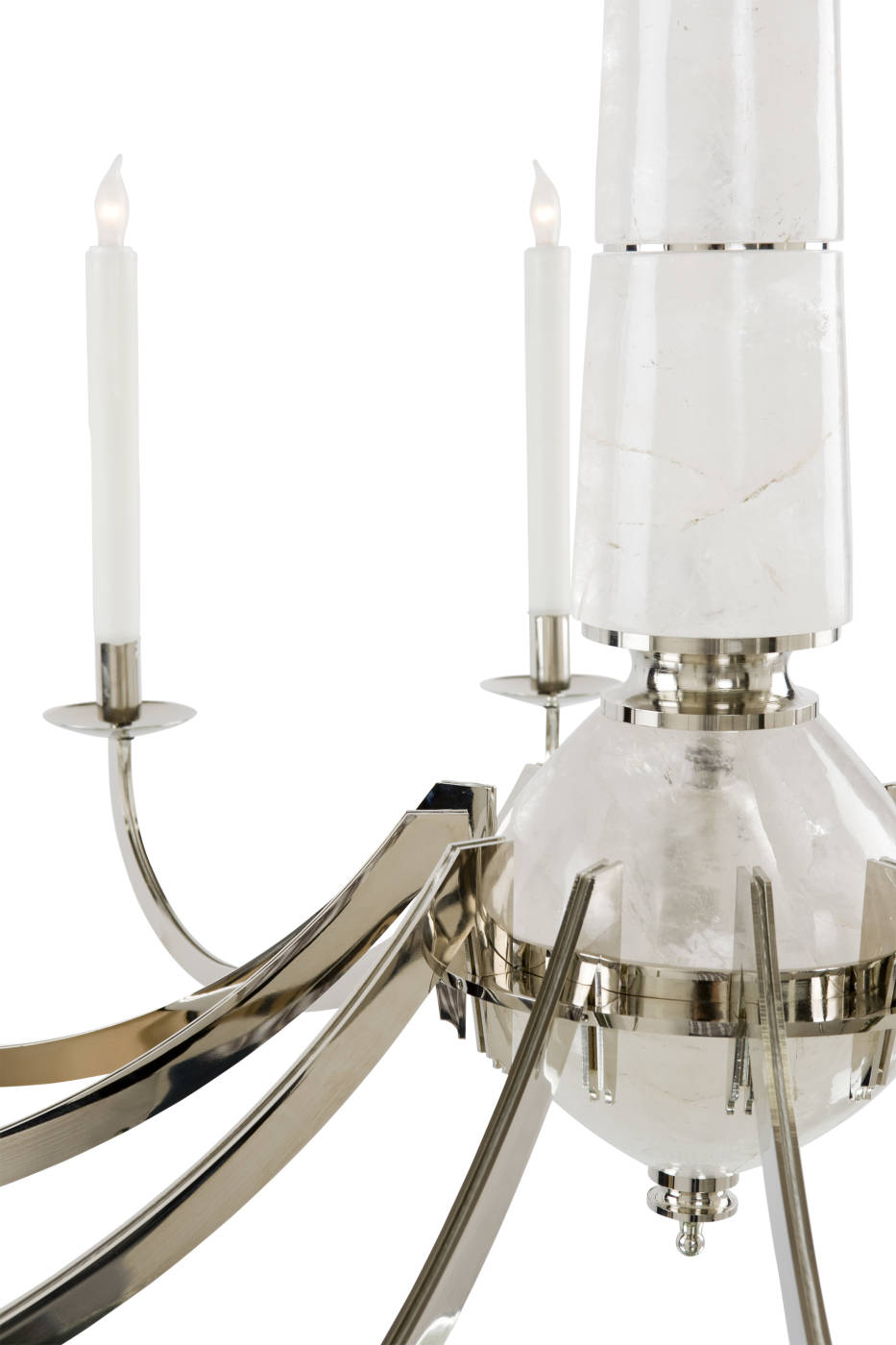 Moritz Rock Crystal Chandelier