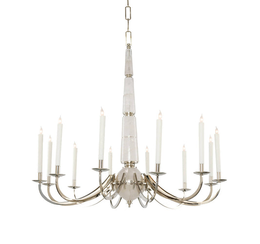 Moritz Rock Crystal Chandelier