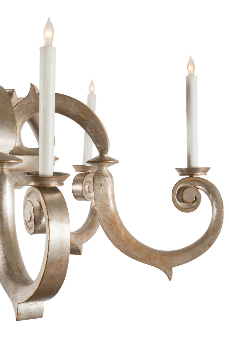 Palazzo Doria Chandelier Silver Ochre