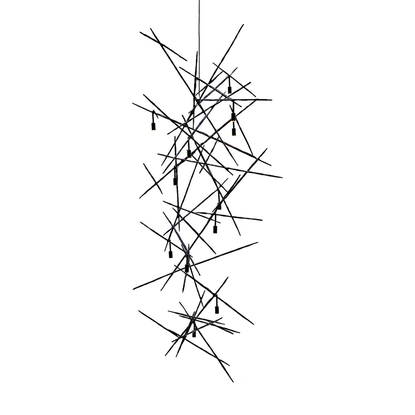 Pick Up Stix Chandelier II, Medium