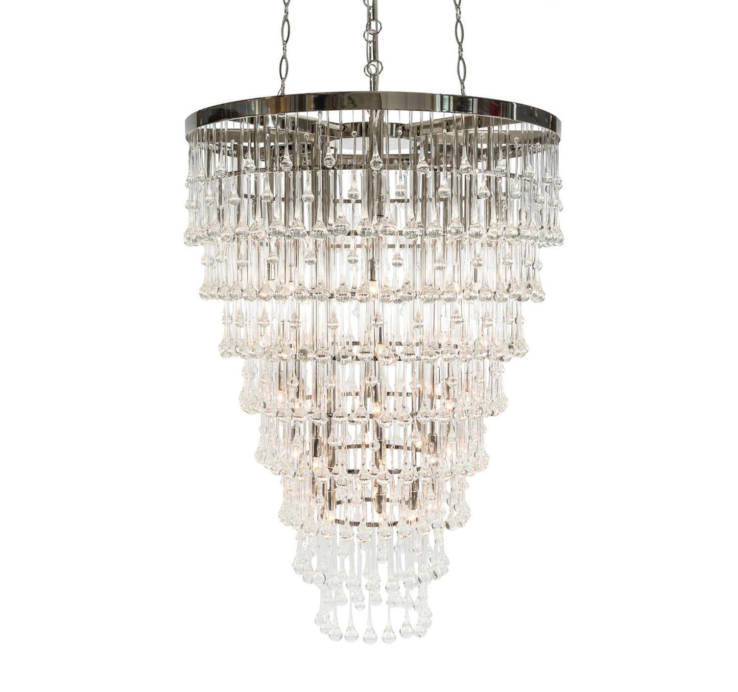 Pluie 40-Inch Chandelier