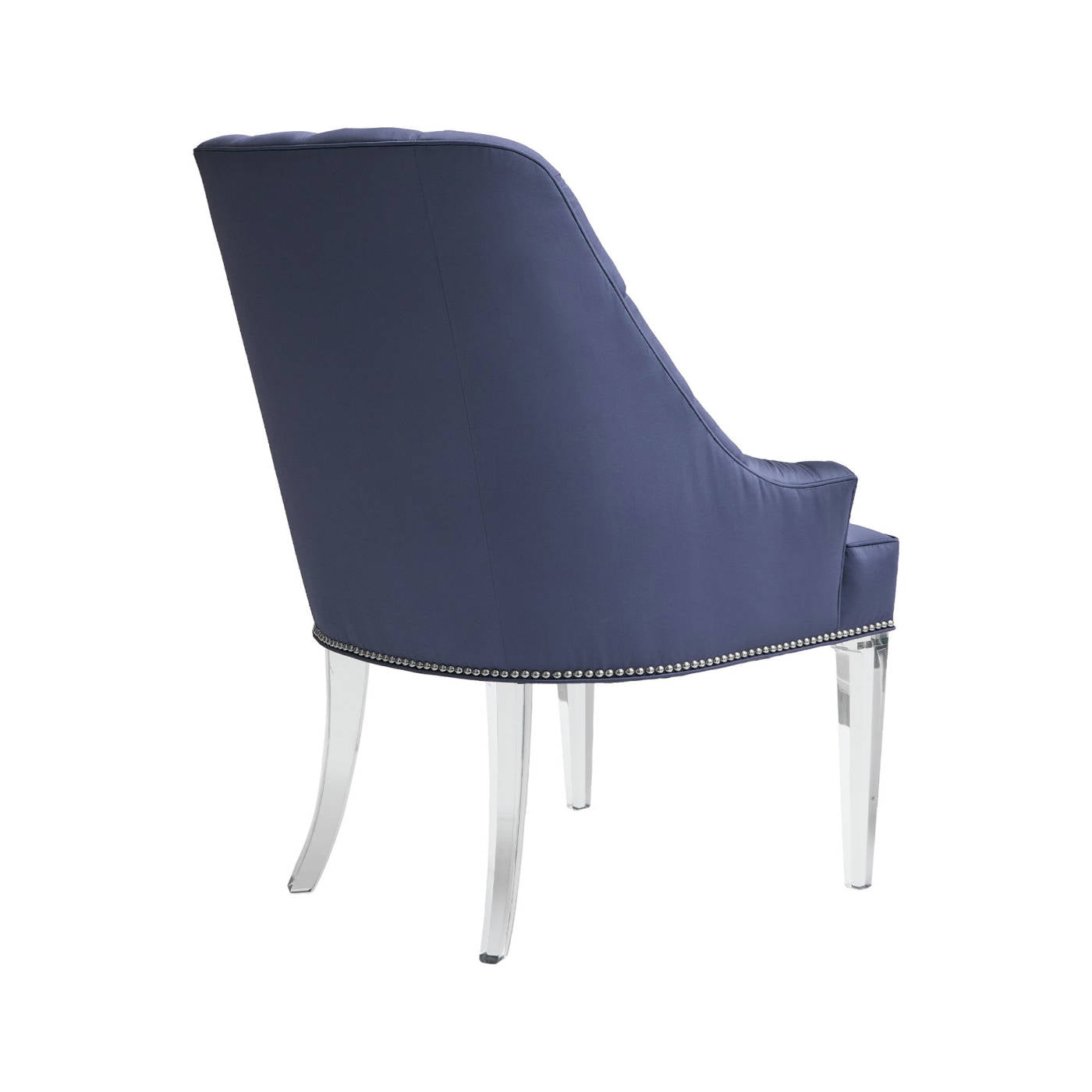 Palm Beach Arm Chair Tufted Acrylic