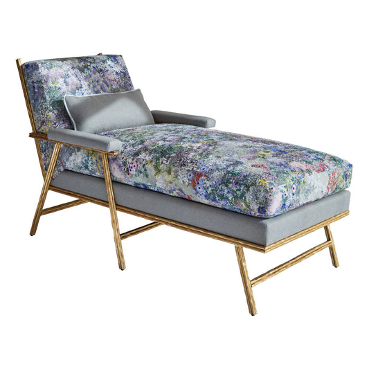 Savoy Chaise French Gold