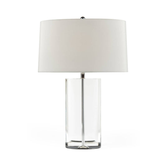 Solid Glass Oval Lamp