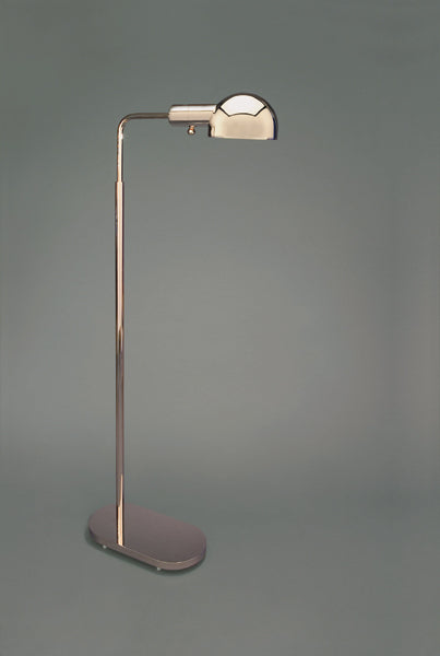 Polished Nickel Pharmacy Floor Lamp