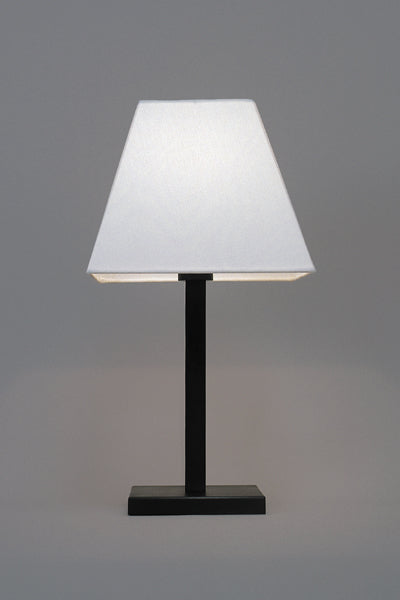 Rustic Bronze Square Stem Desk Lamp