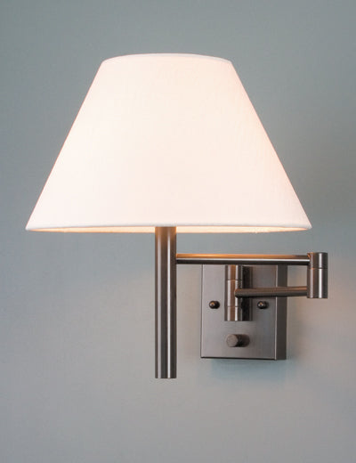 Rustic Bronze Swing Arm Wall Lamp