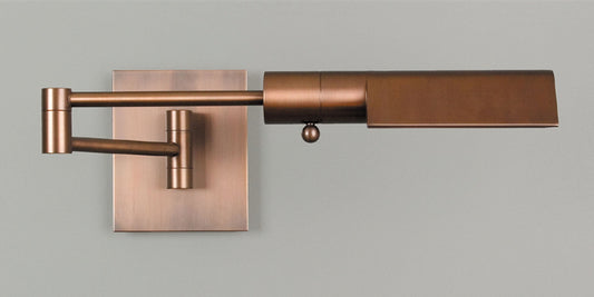 Antique Bronze Swing Arm Wall Lamp
