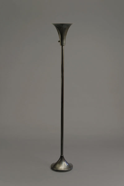 Gunmetal TULIP Torchiere