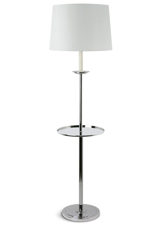 Candlestick Floor Lamp with Tray