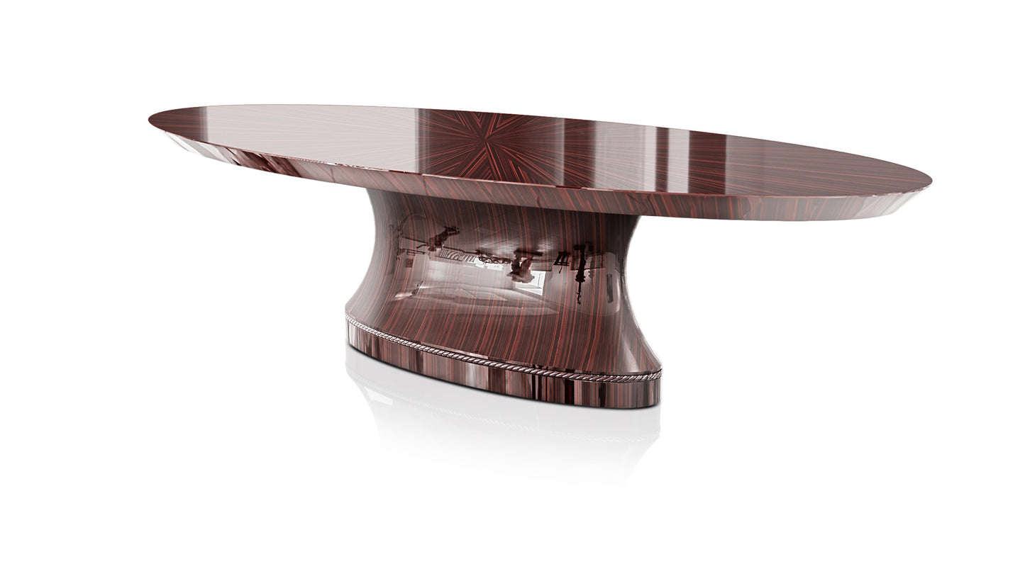 Chess Oval Table