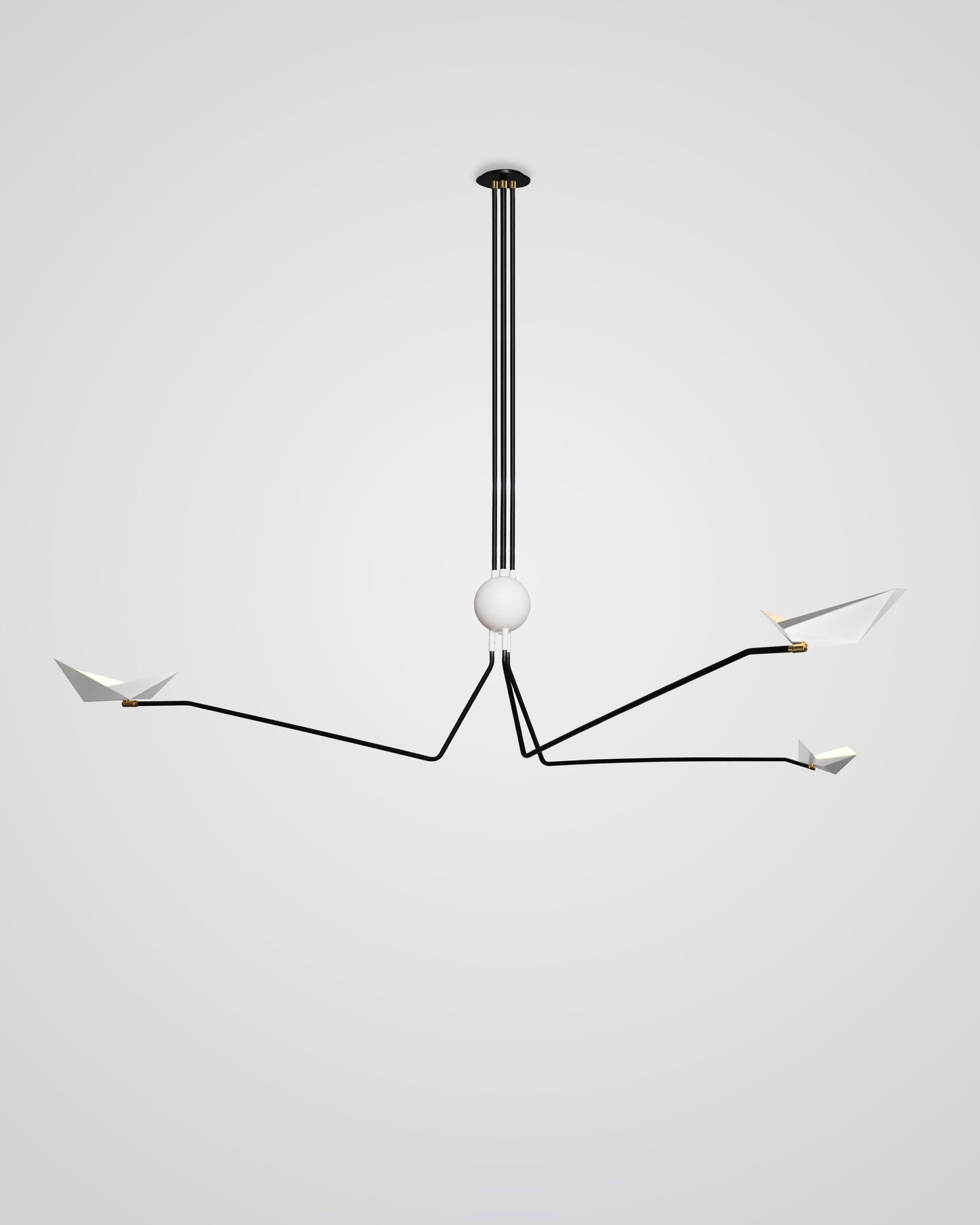 Volar 3 Arm Chandelier