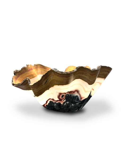 Banded Onyx Bowl