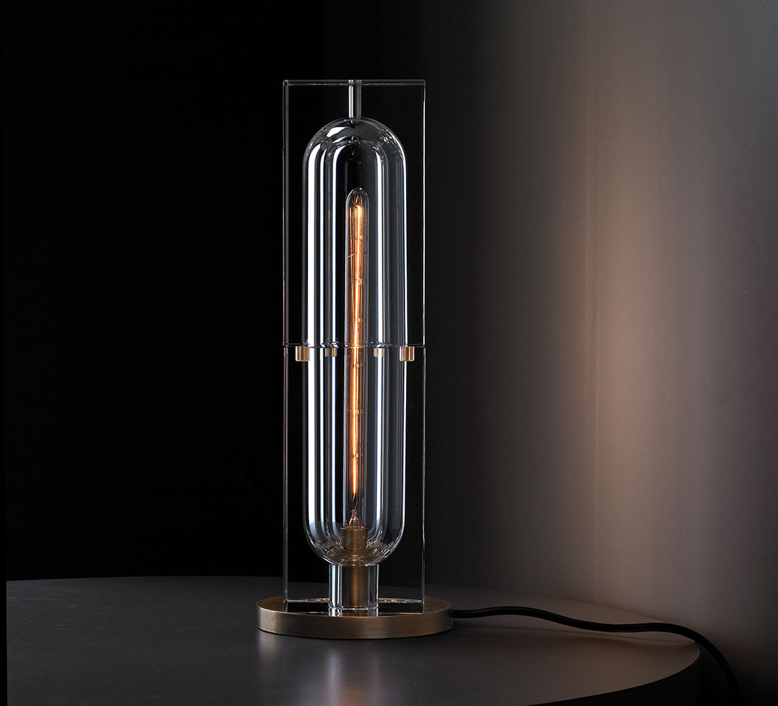 Glacon Rectangular Table Lamp