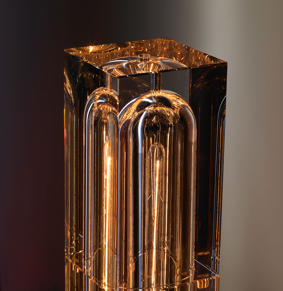 Glacon Rectangular Table Lamp