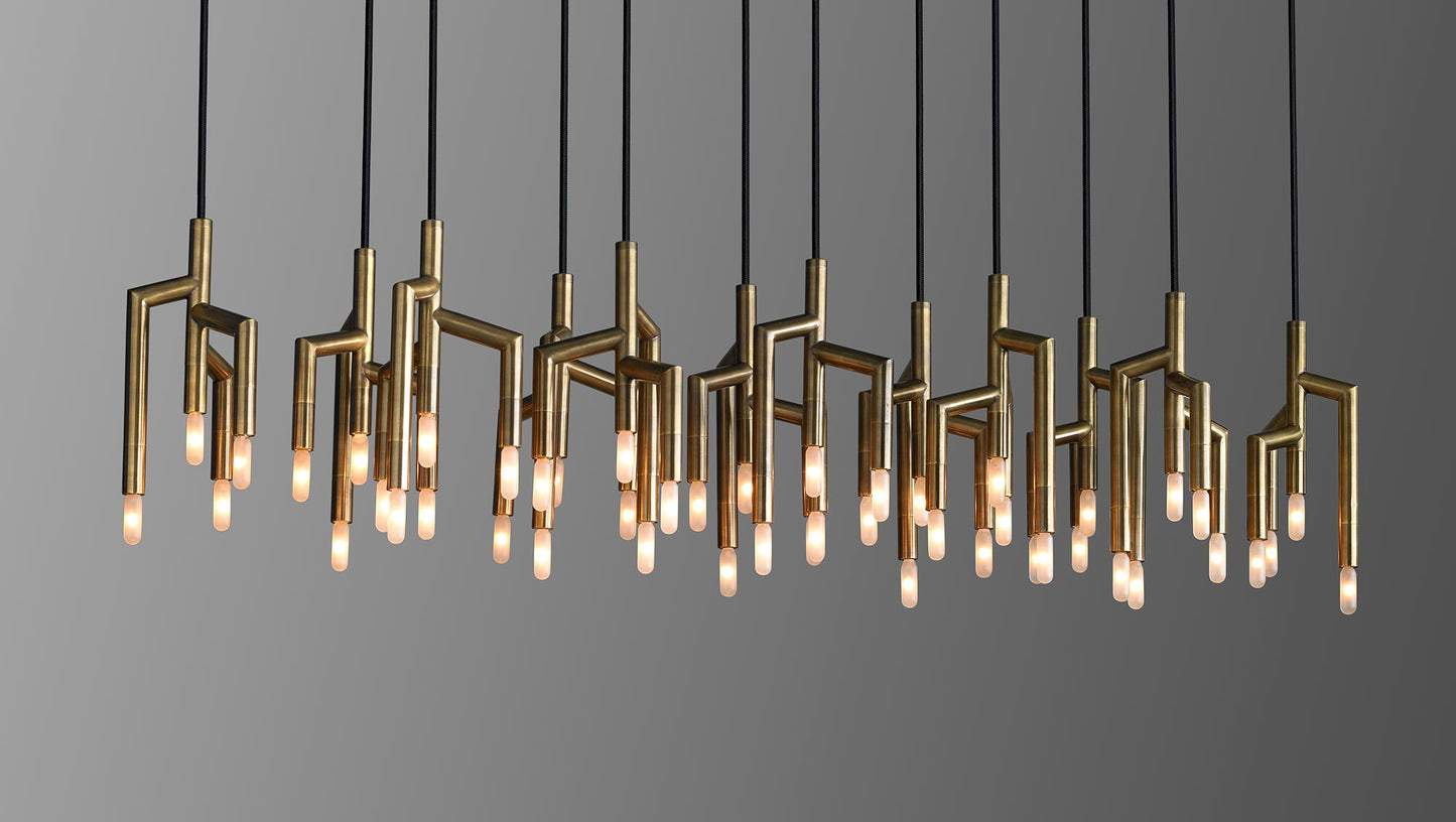 Rameau Linear Chandelier