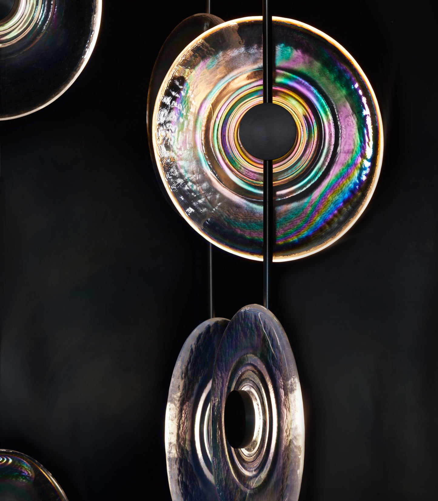 Radiant Cascading Pendants
