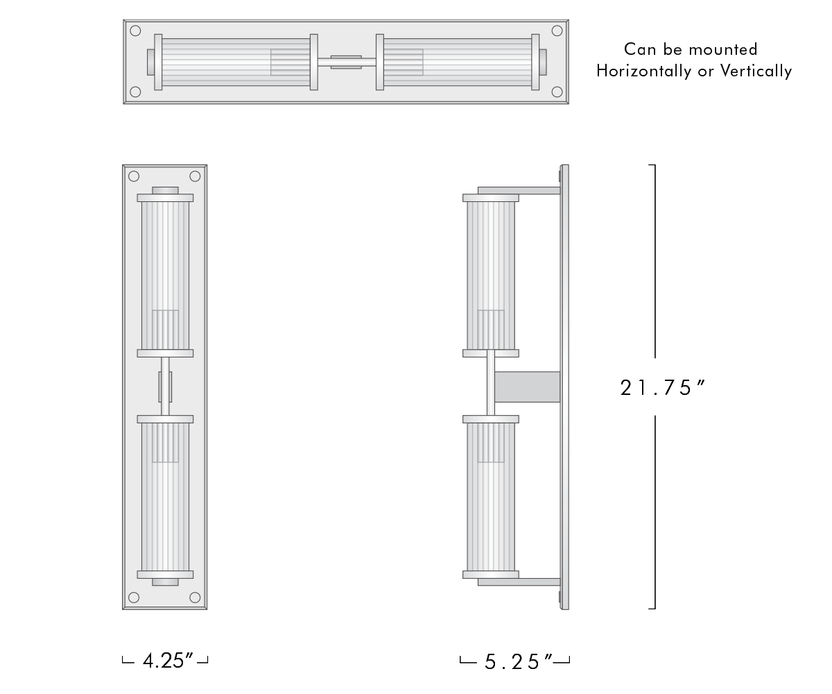 Alouette Linear Sconce