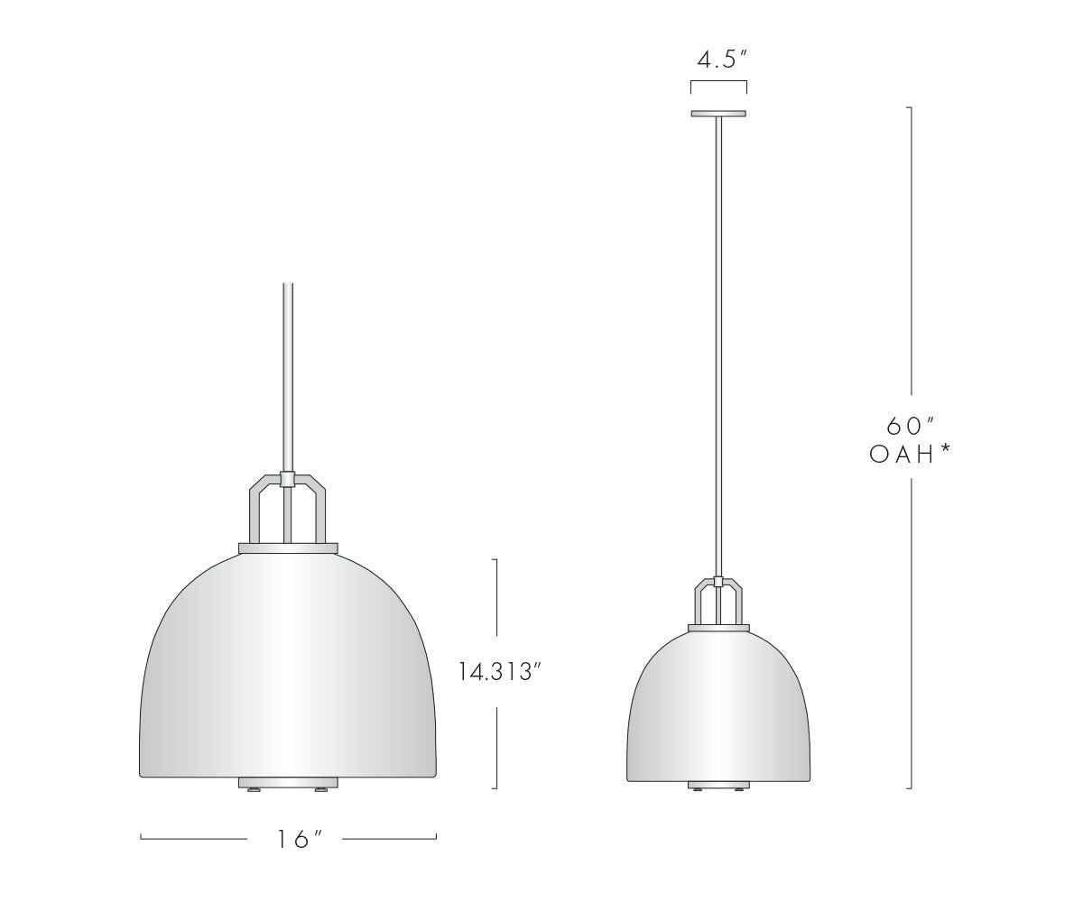 Bouillant Cloche Pendant