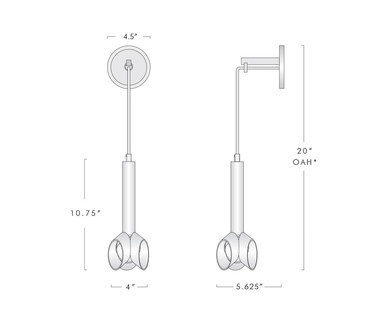 Cantenac Sconce