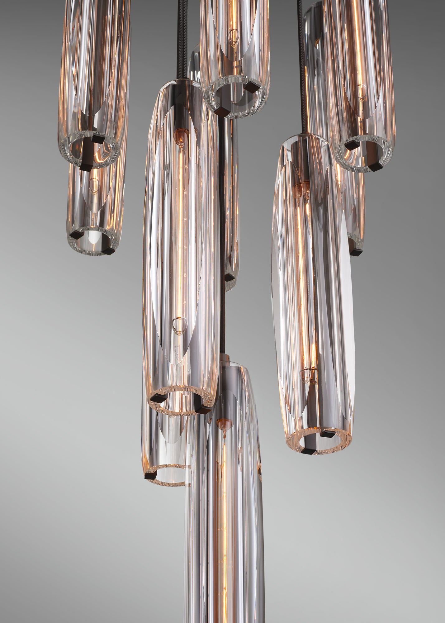 Chartier 10 Light Circular Chandelier