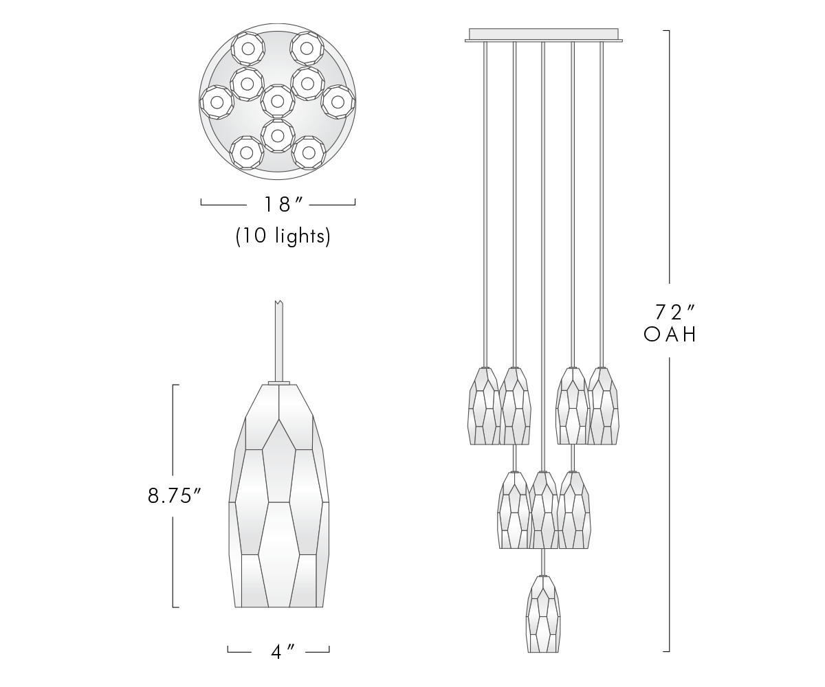 Chatelet Circular Chandelier
