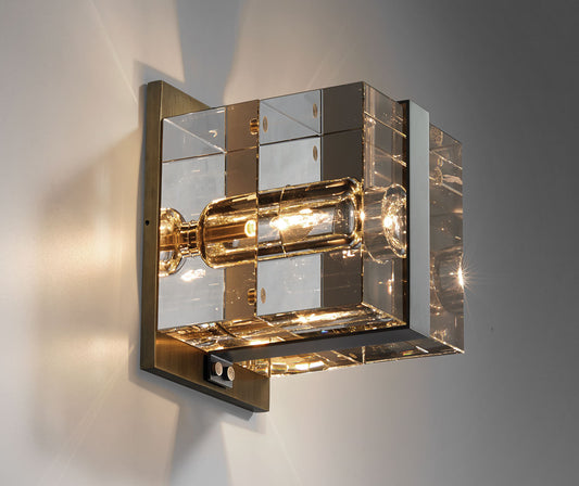 Glacon Square Sconce