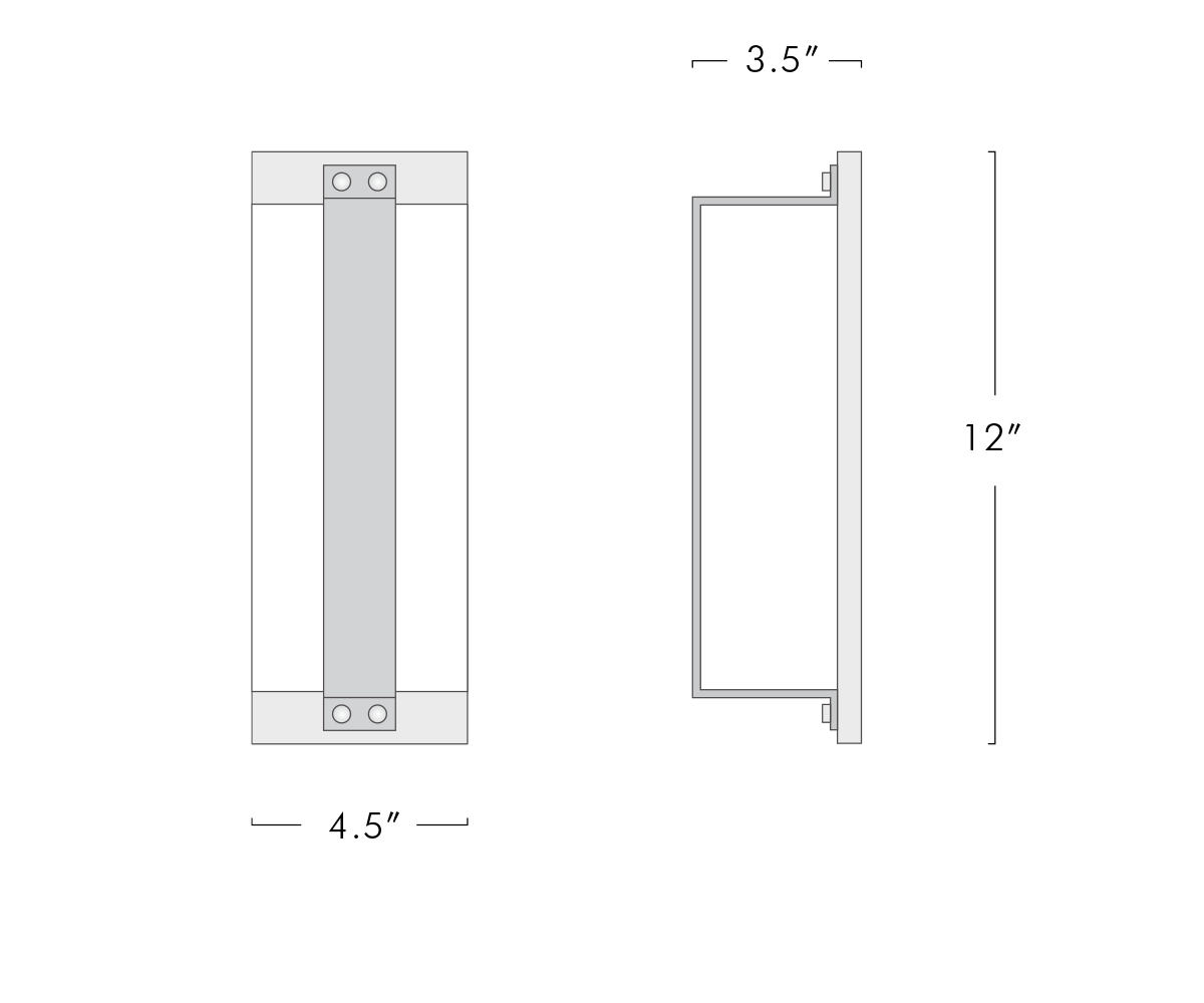 Glacon Short Sconce