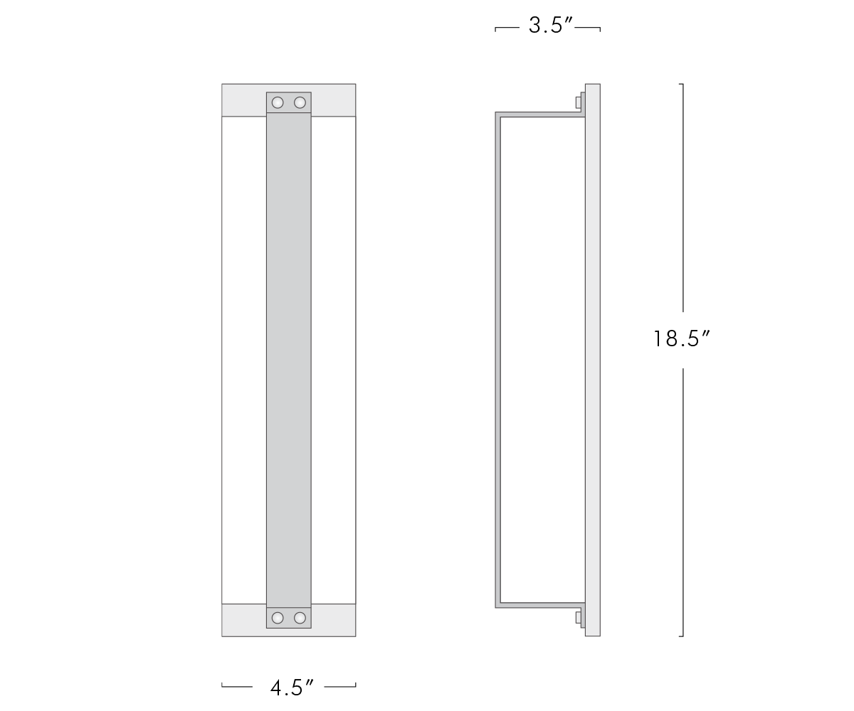 Glacon Tall Sconce