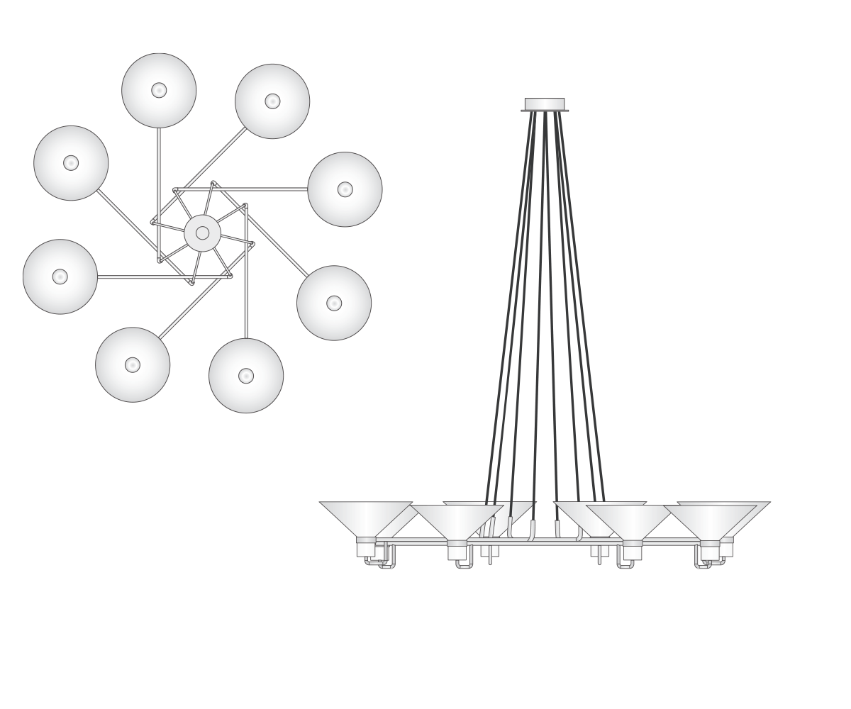 Lauriston Circular Chandelier