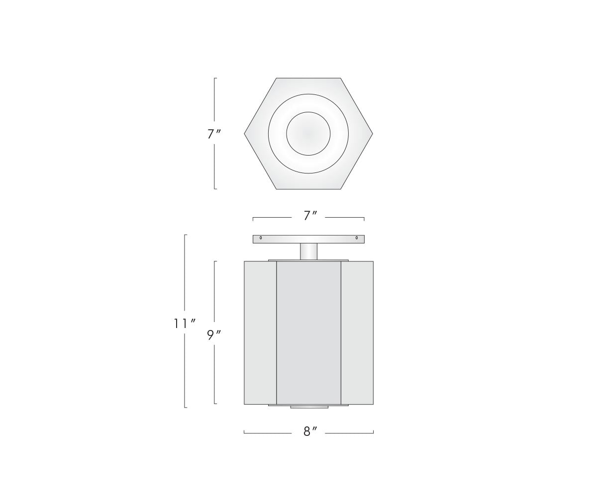 Maubec Flush Mount