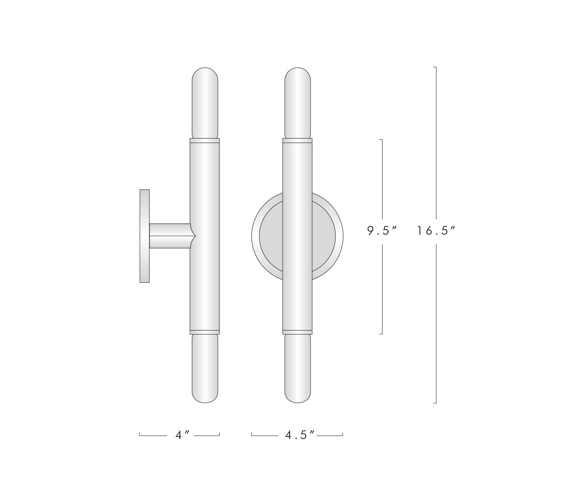 Le Pentagone Sconce