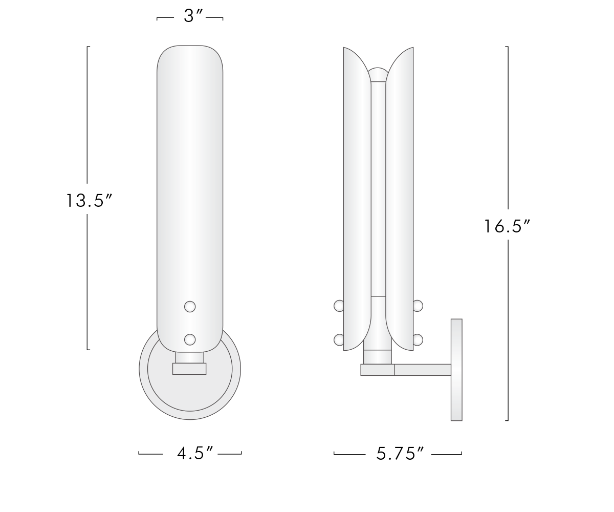 Platiere Sconce