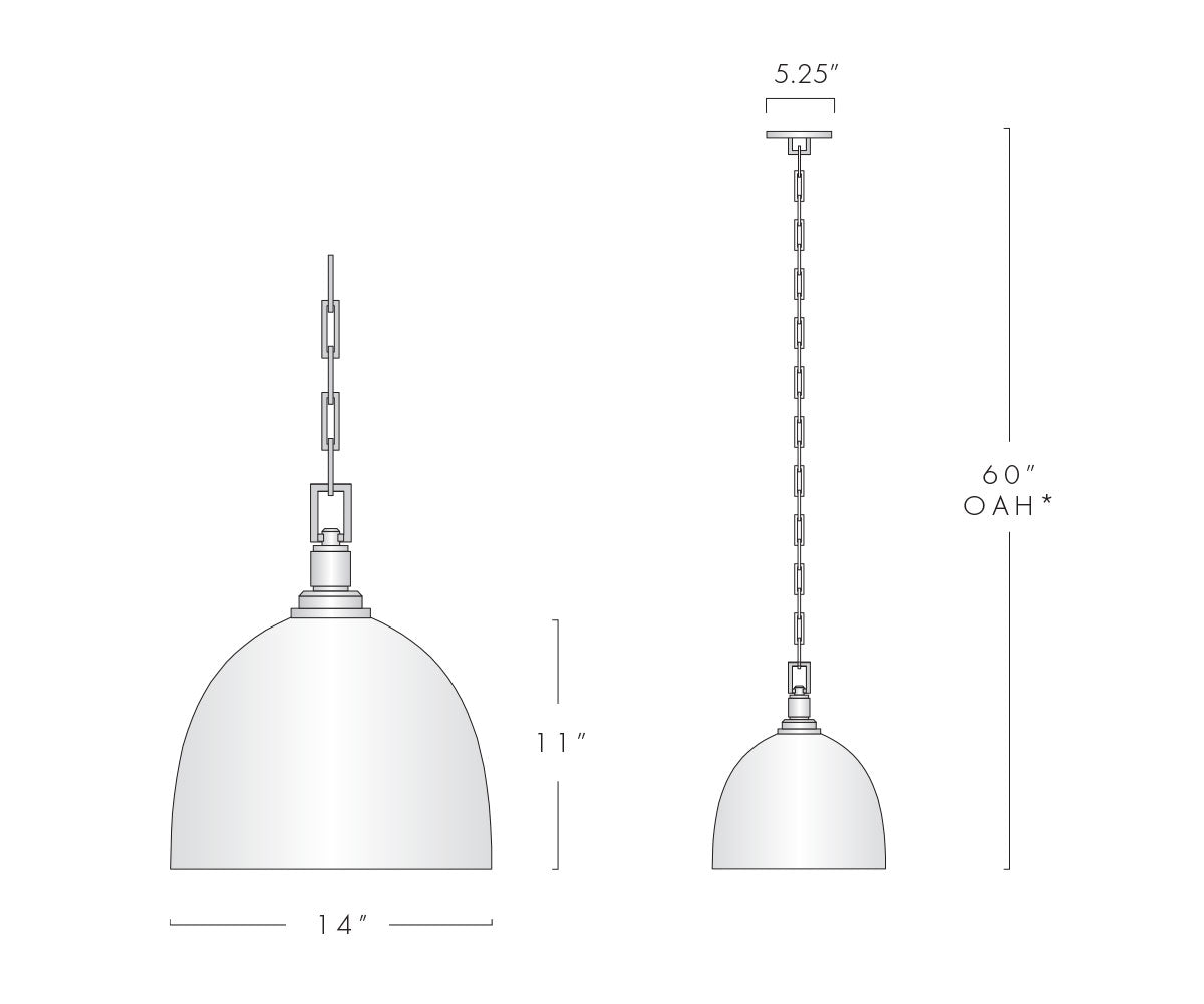 Trumilly Cloche Pendant