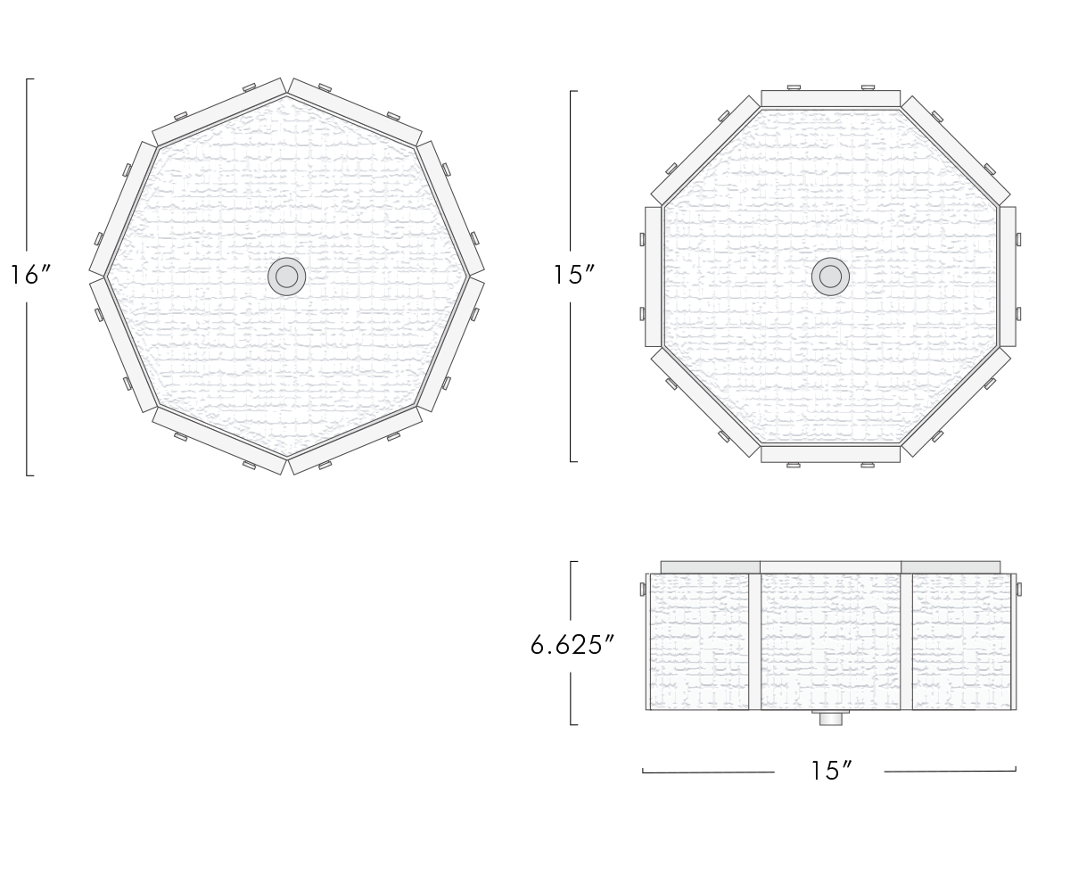 Villiers Flush Mount
