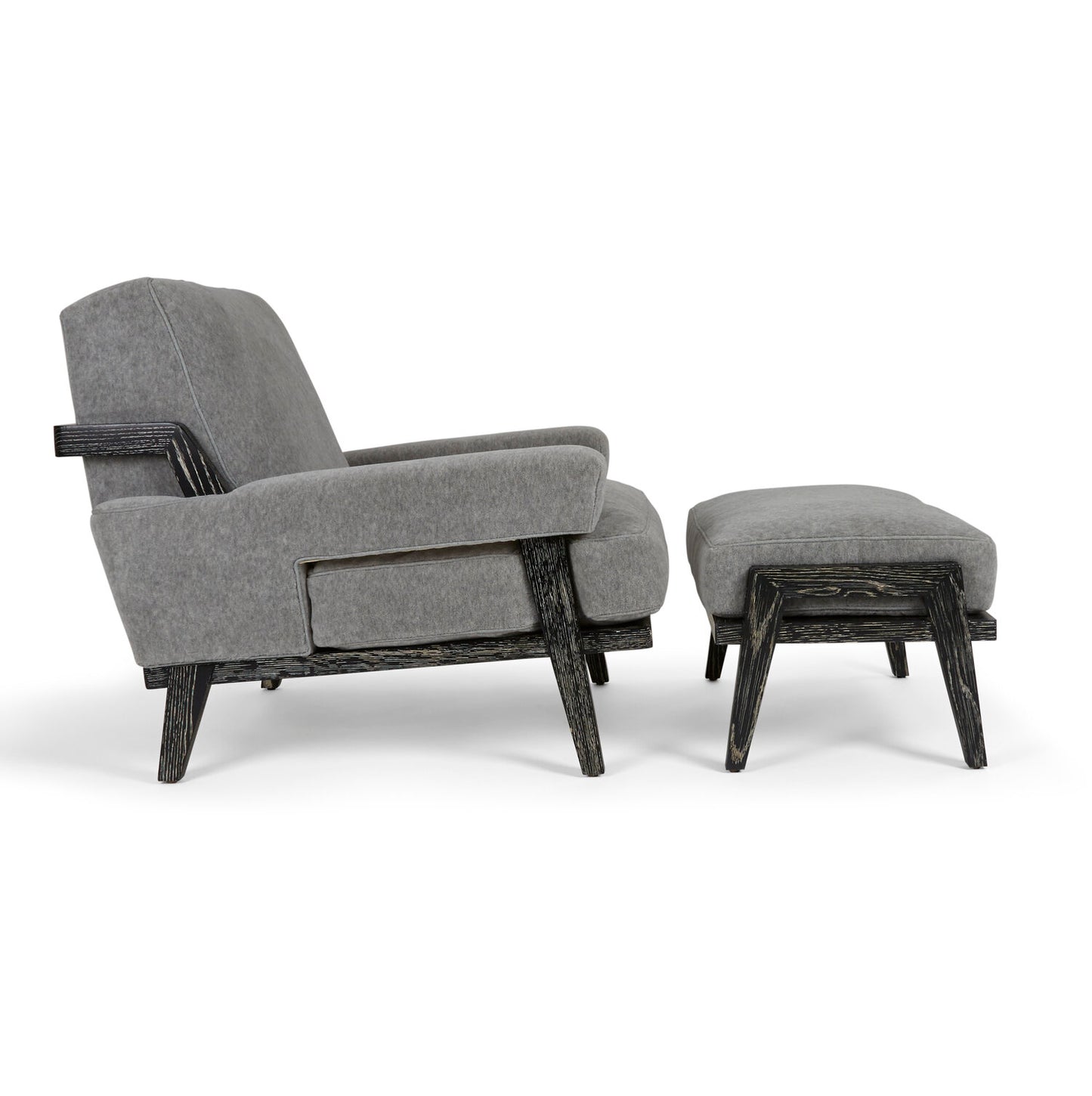 Cigar Lounge Chair & Ottoman