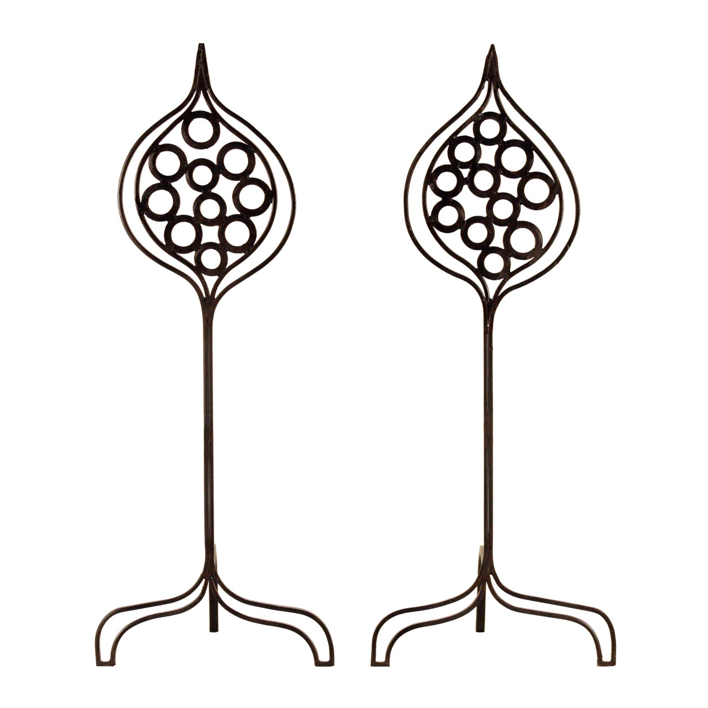 Mattonella Andirons