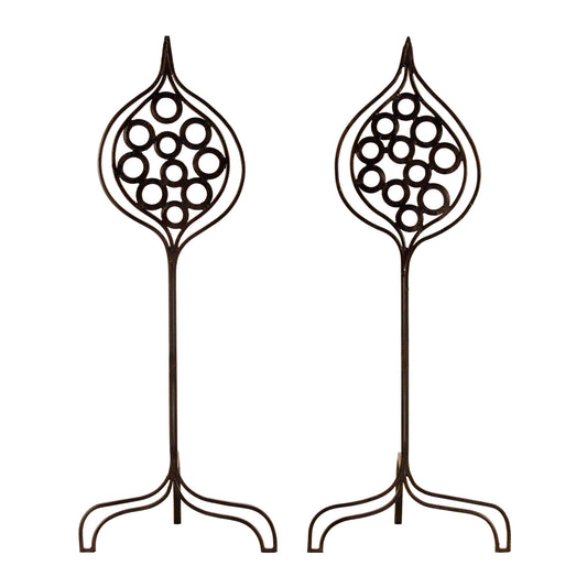 Mattonella Andirons
